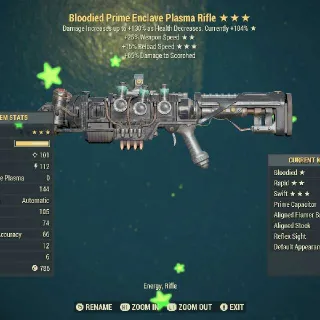 B/25/15 Enclave Plasma Rifle