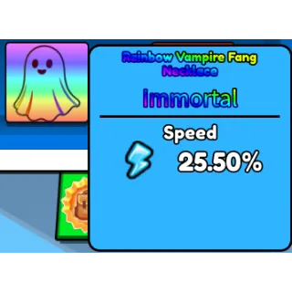 RB VAMPIRE FANGNECKLACE %25.50 SPEED