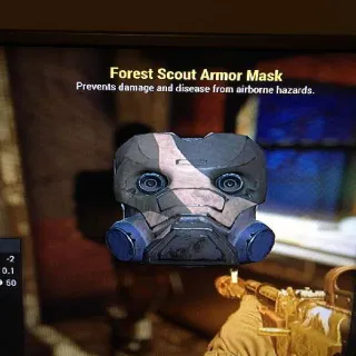 Forest Camo Mask