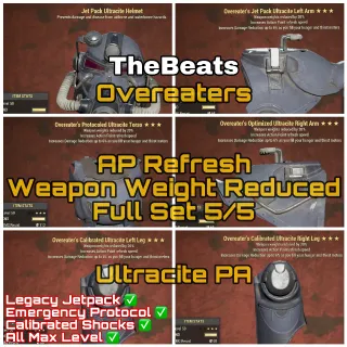 Overeater Ultracite Power Armor Set