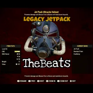 Legacy Jetpack Helmet Ultracite PA