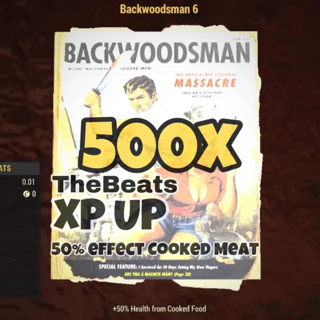 Backwoodsman 6 fallout 76 game item gameflip