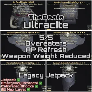 Overeaters AP WWR Power Armor