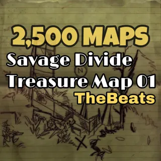 2,500 Treasure Maps SD 1