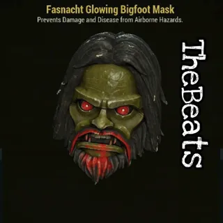 Glowing Bigfoot Mask