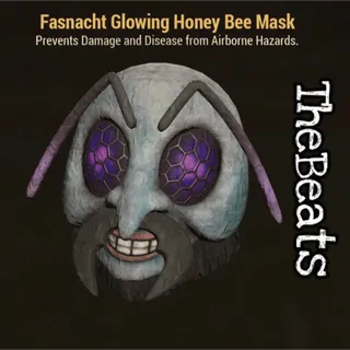 Glowing Honey Bee Mask