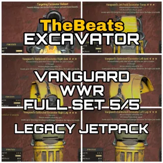 Vanguards Excavator Set