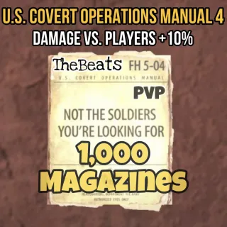 US Covert Ops 4 PVP