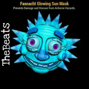 Glowing Sun Mask