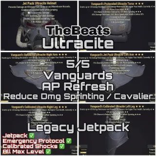 Vanguards AP Cavalier Power Armor