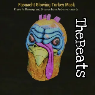 Glowing Turkey Mask