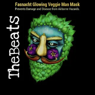 Glowing Veggie Man Mask