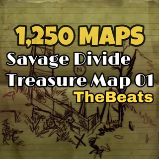 1,250 Treasure Maps SD 1