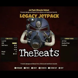 Jetpack Helmet PA Ultracite