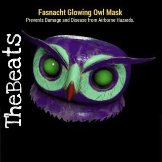 Glowing Owl Mask