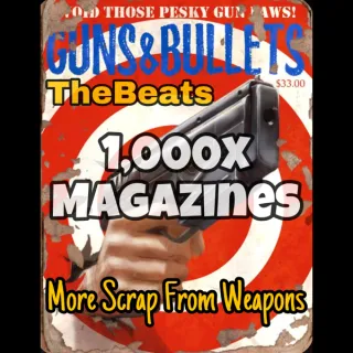 1,000 Guns Bullets 5