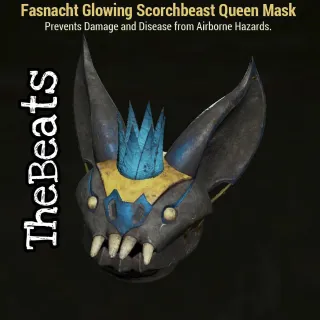 Glowing Scorchbeast Queen Mask