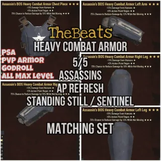 PSA Heavy Combat PVP BOS Set 5/5