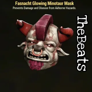 Glowing Minotaur Mask