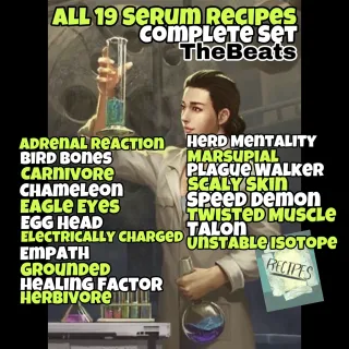 Serum Recipes