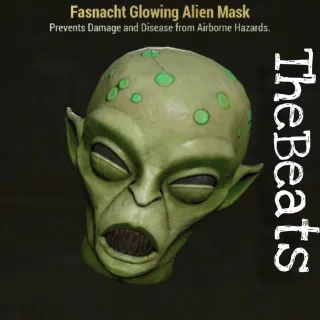 Glowing Alien Mask