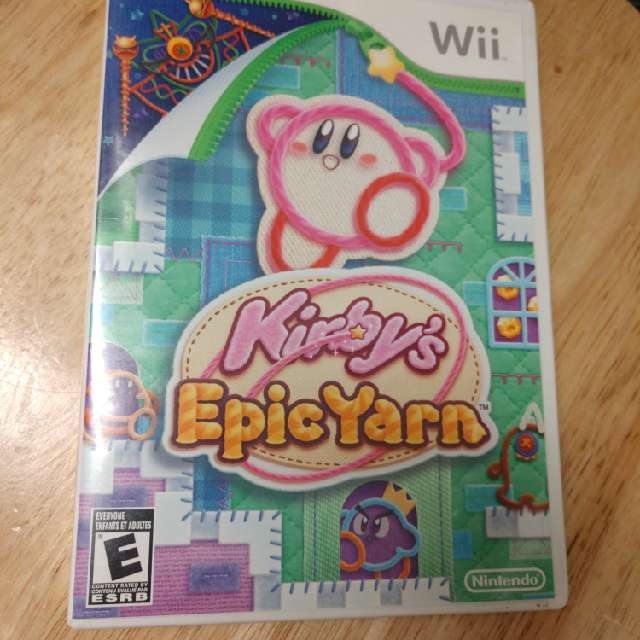 Kirby's Epic Yarn Kirbys Wii Games (Good) Gameflip