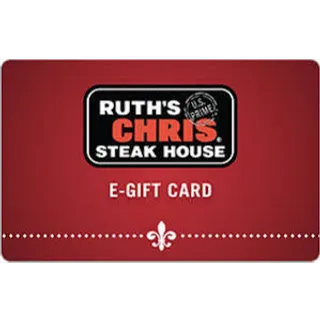 $100.00 USD Ruth’s Chris eGift Card