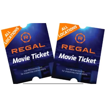 Promo Code Regal Premiere Movie Ticket Redeem Ticket Regal Voucher