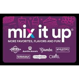 $30.00 USD MIX IT UP GIFT CARD