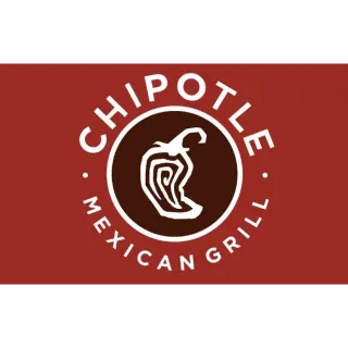 $50.00 USD Chipotle