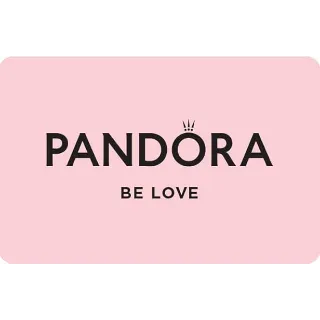 $100.00 USD Pandora Gift Card