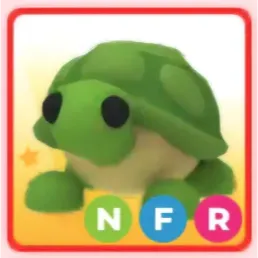 NFR turtle - neon fly ride turtle