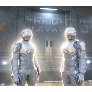 Star Citizen Shadow White Blind Armor | Forged with 990+ High-Quality Ores | Enhanced Defenses | 48H Delivery