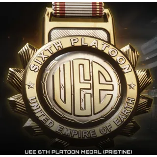 UEE SIXTH-ROW IMPERIAL MEDAL · ELITE FLEET REDEMPTION MATERIAL