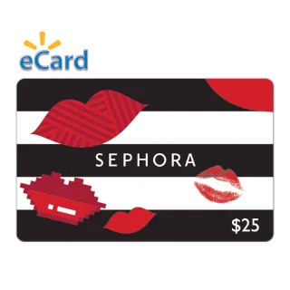 $25.00 USD Sephora Gift Card