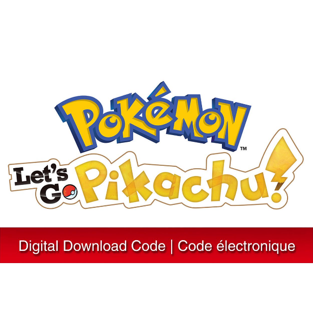 Switch Pokémon Lets Go Pikachu Switch Digital