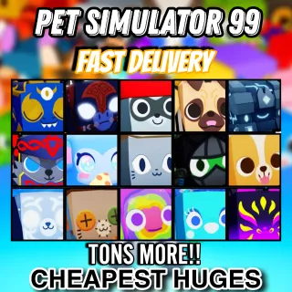 PET SIMULATOR 99 HUGES