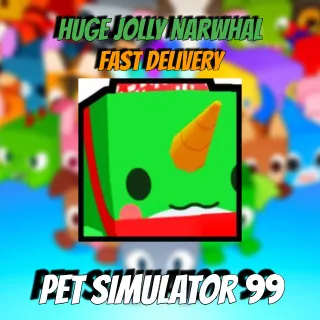 PET SIMULATOR HUGE JOLLY NARWHAL