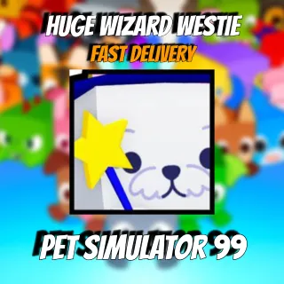 PET SIMULATOR 99 HUGE WIZRD WESTIE