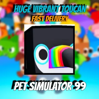 PET SIMULATOR 99 HUGE VIBRANT TOUCAN