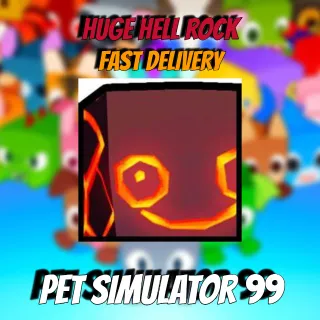 PET SIMULATOR 99 HUGE HELL ROCK