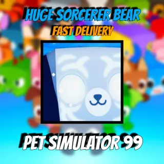 PET SIMULATOR 99 HUGE SORCERER BEAR