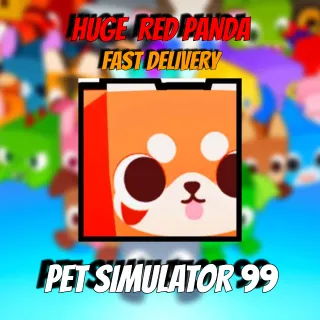 PET SIMULATOR 99 HUGE RED PANDA