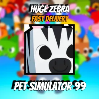 PET SIMULATOR 99 HUGE ZEBRA