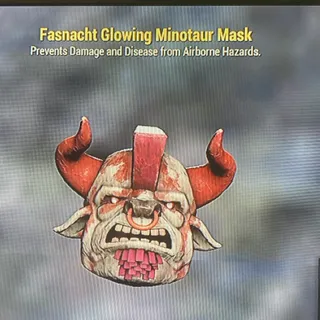 Glowing Minotaur Mask