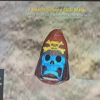 Glowing Skull Mask