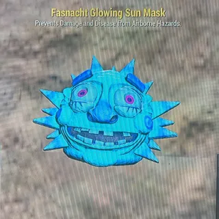 Glowing Sun Mask