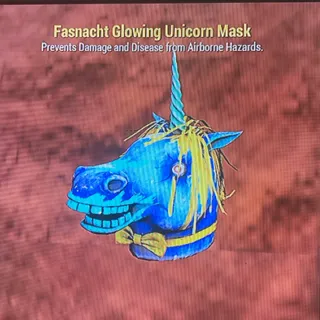 Glowing Unicorn Mask