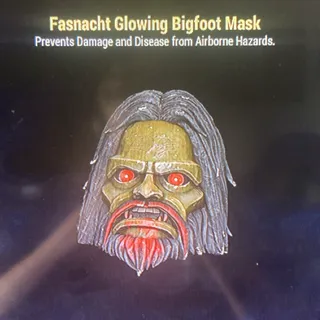 Glowing Bigfoot Mask