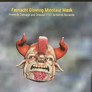 Glowing Minotaur Mask